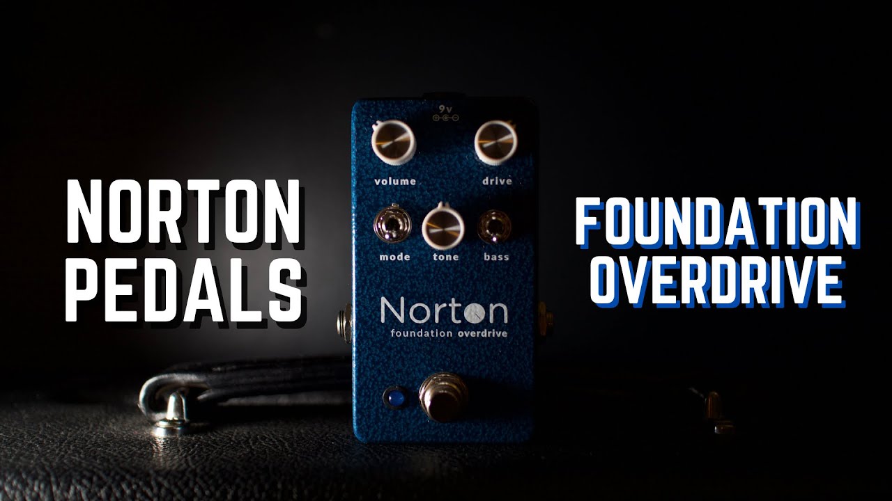 My New Favorite Overdrive Pedal: The Foundation Overdrive / Norton Pedals