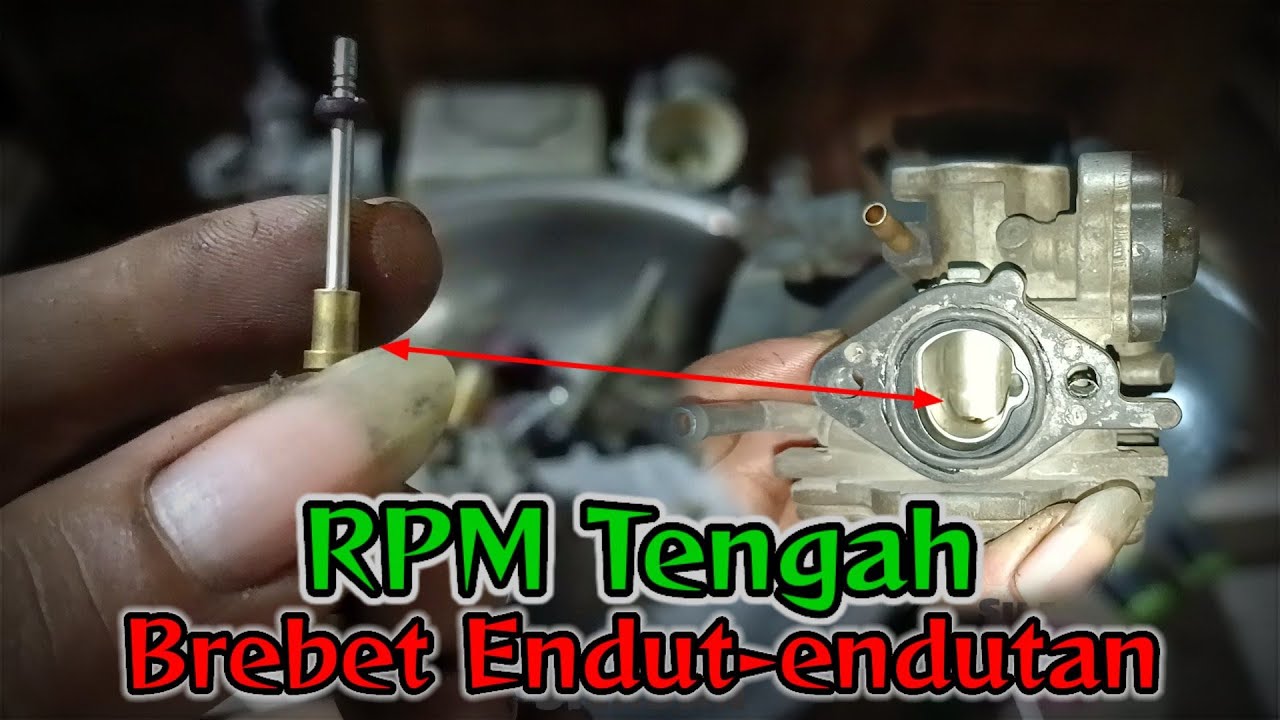 Cara Mengatasi Motor Brebet Di Putaran Tengah || vega r new,vega zr,jupiter z