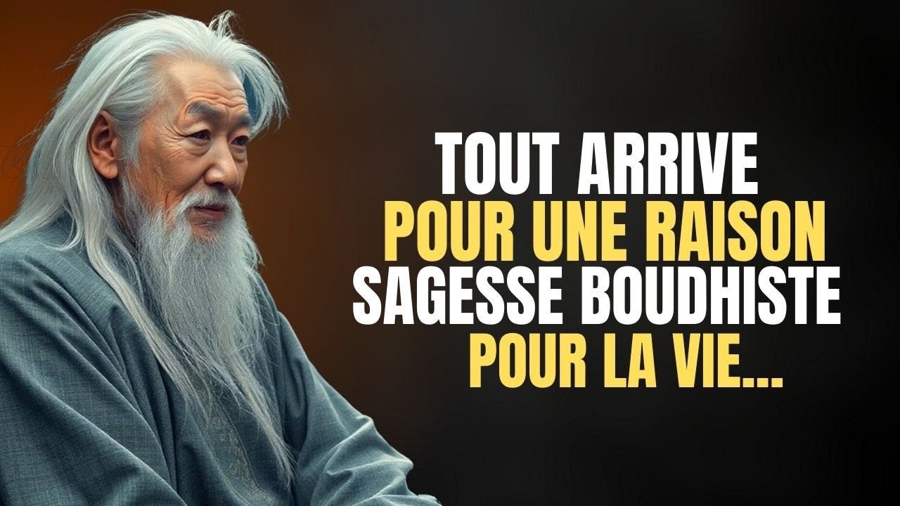 TOUT ARRIVE POUR UNE RAISON Sagesse bouddhiste pour la vie