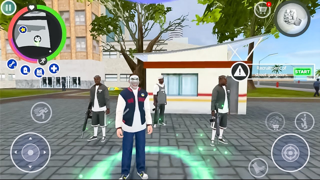 Real Gangster Crime 2:#2-Car Simulator-Crime War-Free Drive-Missions Gameplay(Android,iOS)