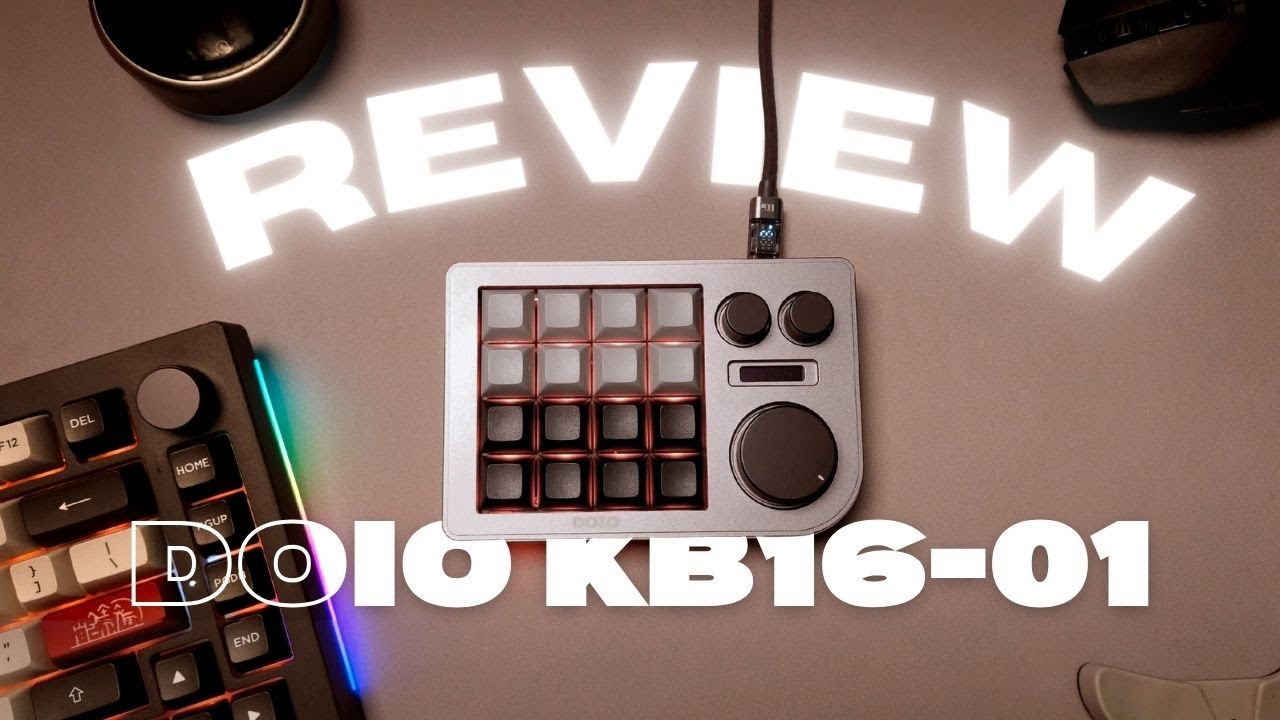 DOIO Kb16 - O macropad que SUPEROU TODAS as expectativas  |  REVIEW  SINCERO