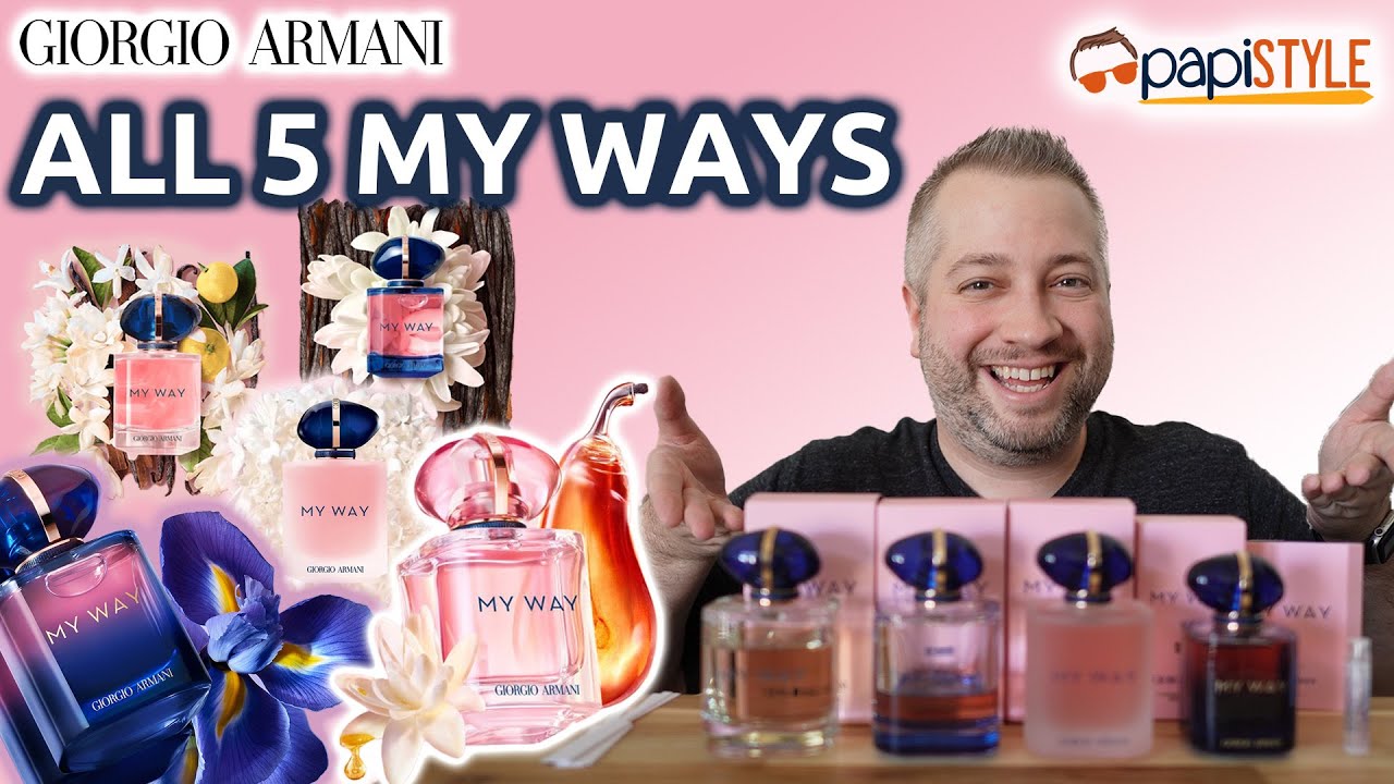 Giorgio Armani My Way Nectar vs. Parfum vs. Floral vs. Intense vs. My Way — обзор — НОВИНКА 2024