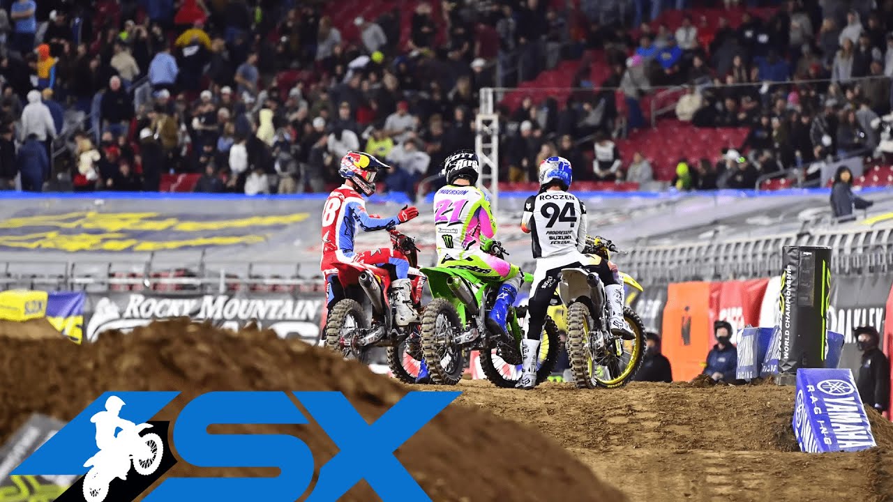 Лучшие моменты 6-го раунда суперкросса 450SX | Стадион State Farm в Глендейле, Аризона | 10 февра...