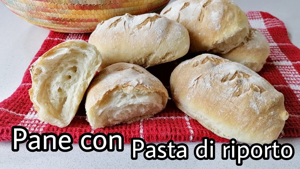как сделать отличный хлеб по древнему методу I Pasta di riporto o pasta vecchia 🍞