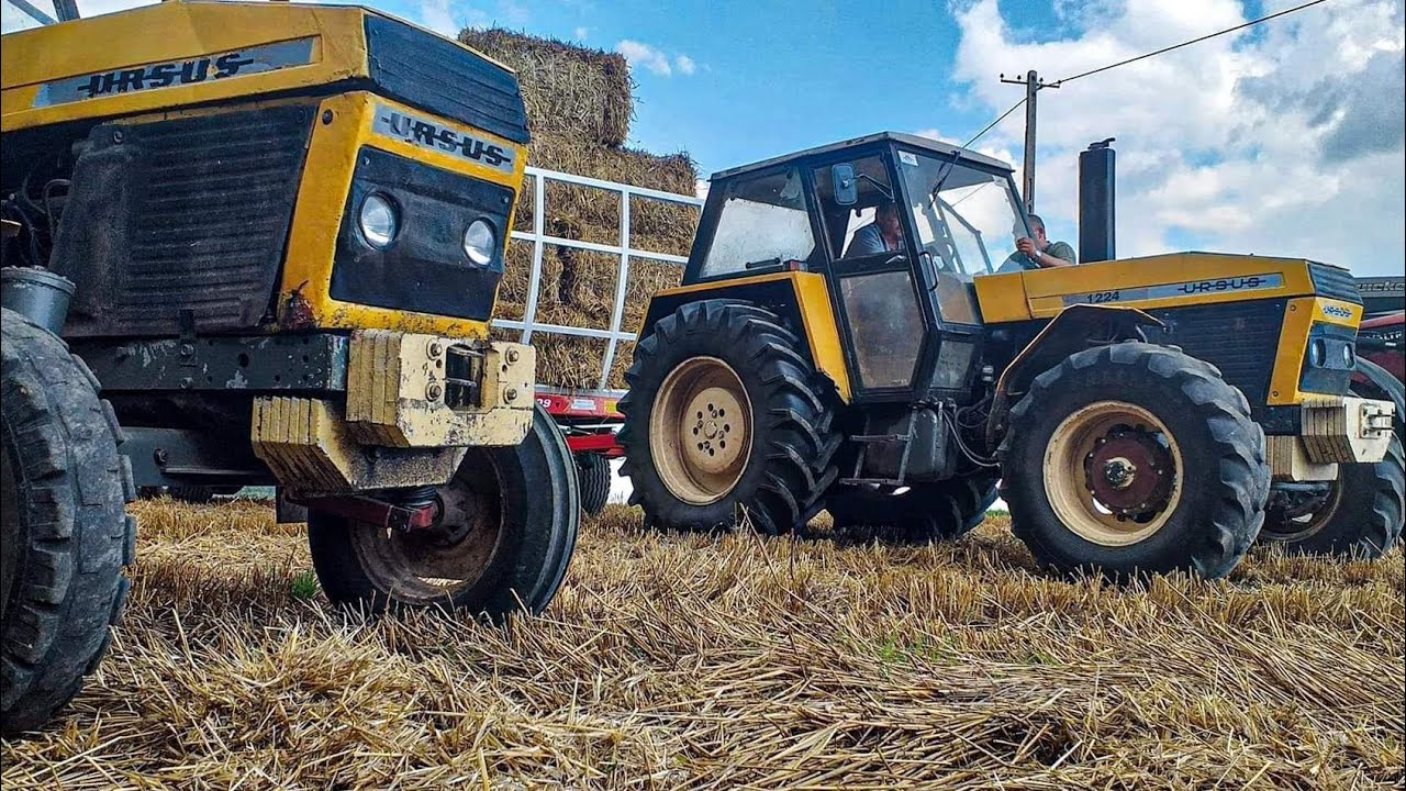 ☆Zwożenie Kostek☆.3xUrsus.2xValtra & JCB.㋡