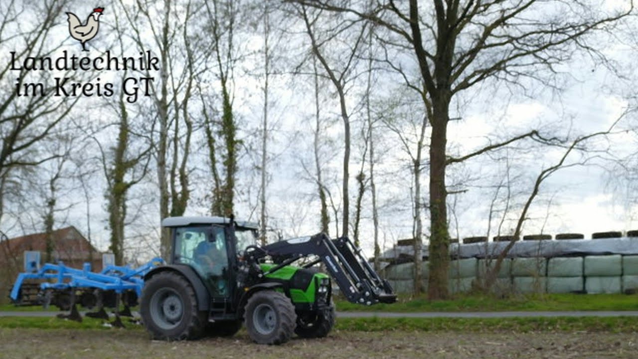 Deutz-Fahr 5090.4D am grubbern...