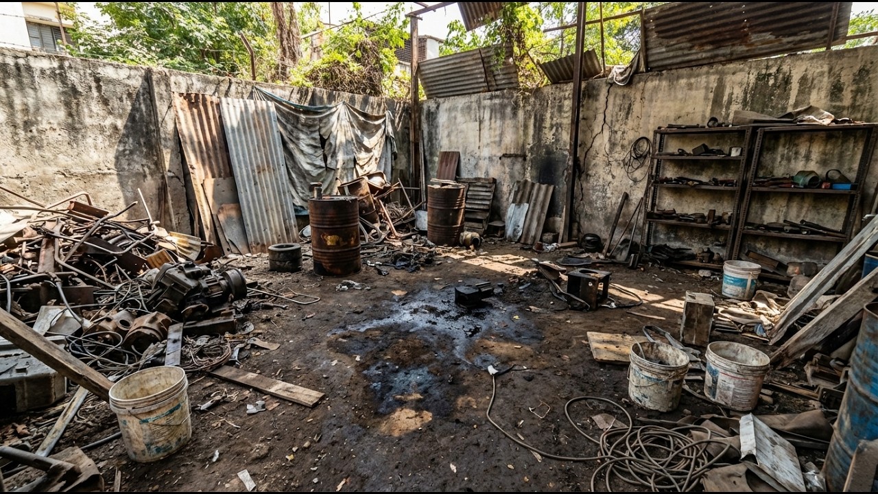 Junkyard Workshop Backyard Restoration