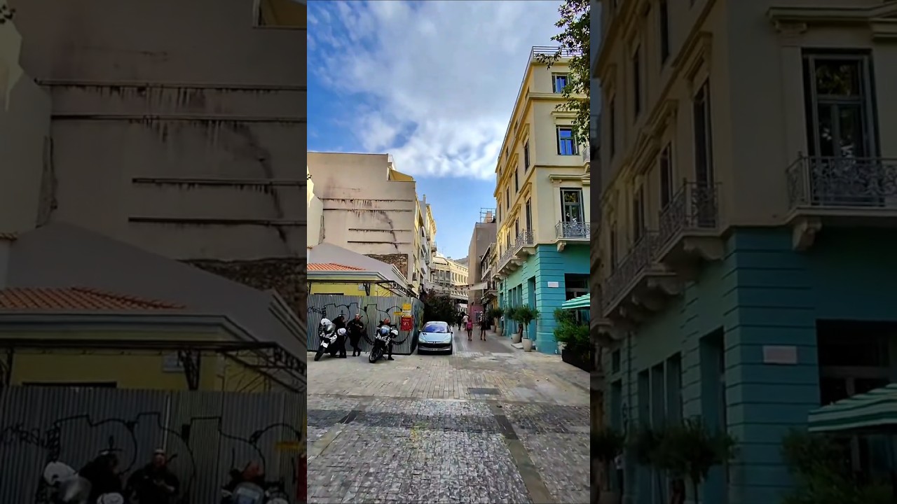 Walk with me Plaka Athens Greece 🇬🇷 #greece #travel #greekcity #athens #athenswalks #greekmusic