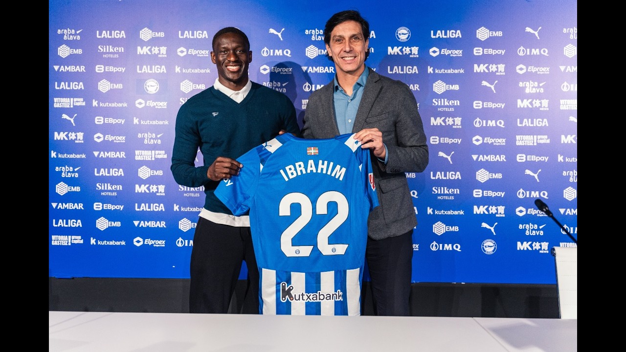Presentación Ibrahim Diabaté | Deportivo Alavés