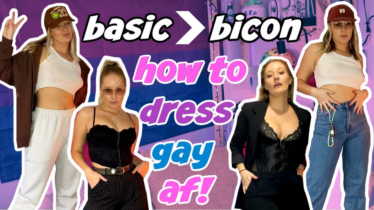 LGBT FASHION TIPS (how to look gay!)