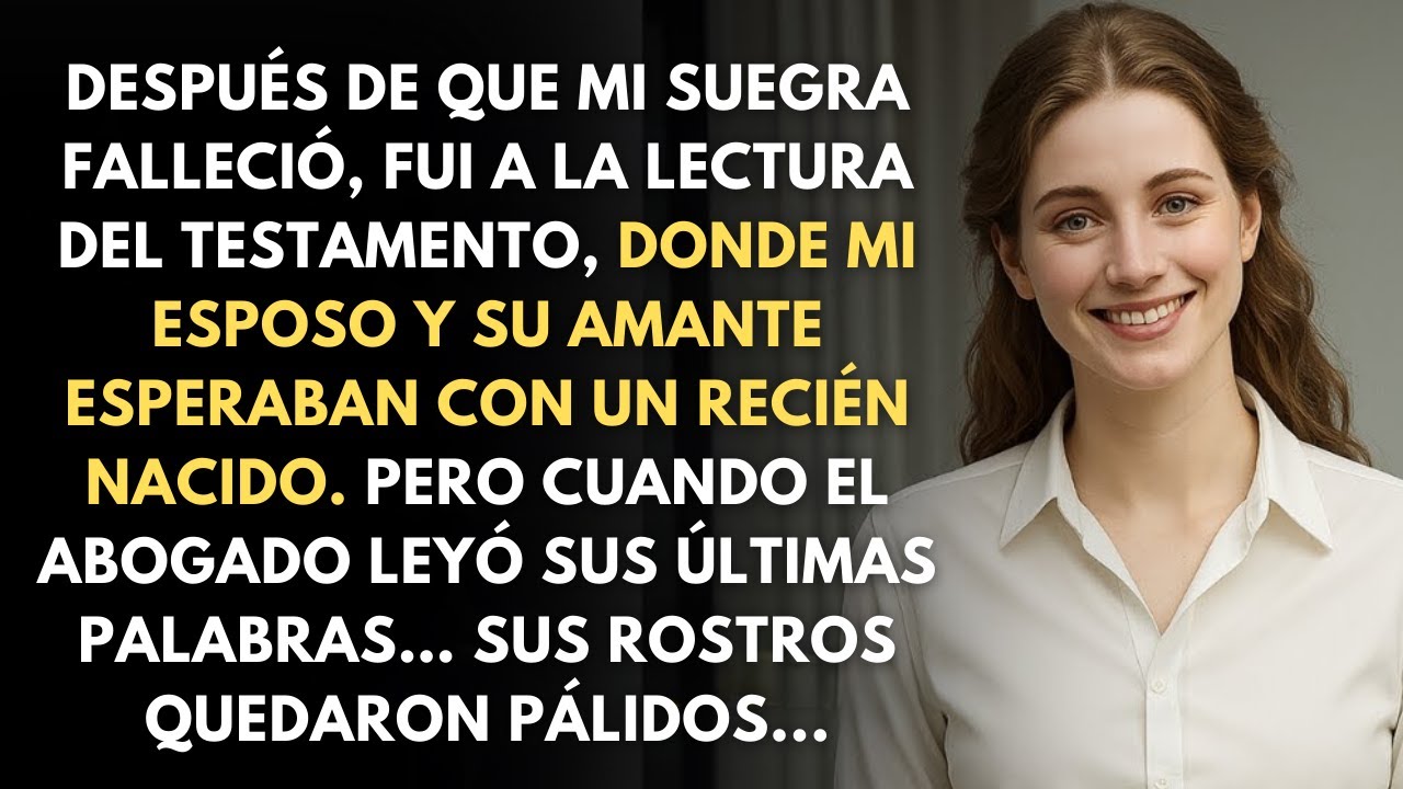 En La Lectura Del Testamento, Vi A Mi Esposo Cargando A Un Bebé, Acompañado De Su Amante—Pero...