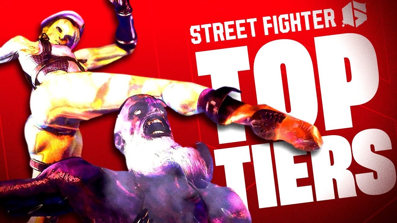 Les TOP TIERS de Street Fighter 6 (avec l'aides des tops FR)