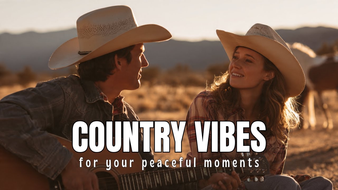 🪕 LIVE Peaceful Country Vibes – Gentle Guitar, Fiddle & Relaxing Love Song Mix