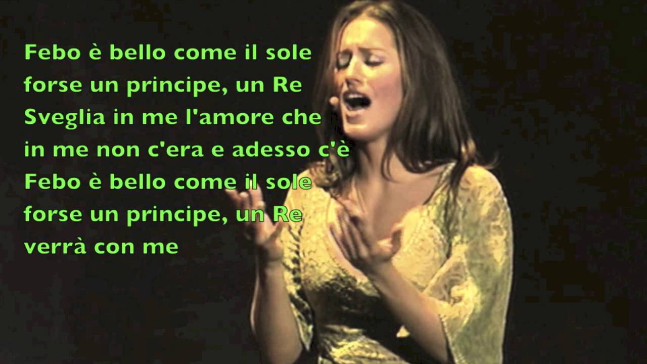 La parola Febo + Bello come il sole - Karaoke - con voce di Esmeralda di Debora Orioni