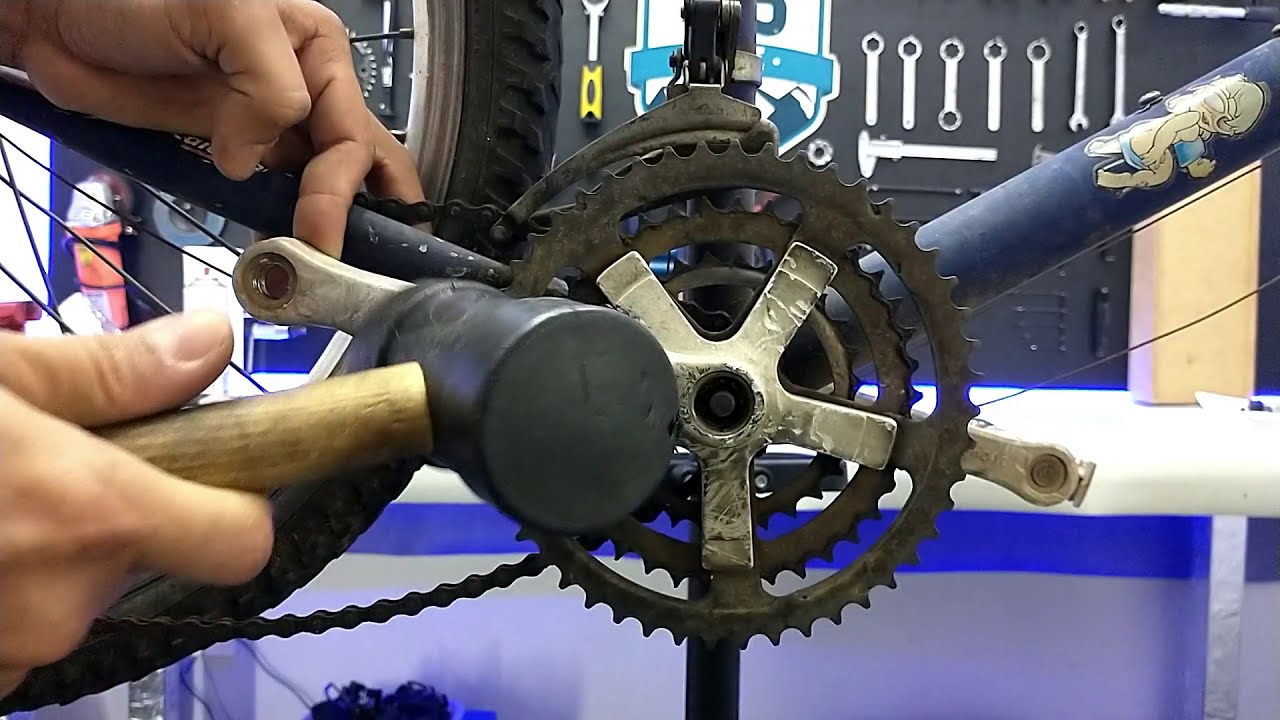 TIRANDO O PEDIVELA SEM FERRAMENTA??