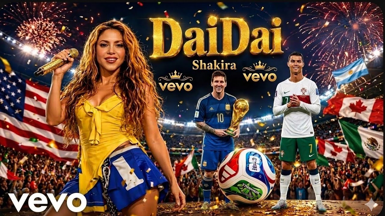Shakira_ DAI DAI   word cup official anthem (2026)