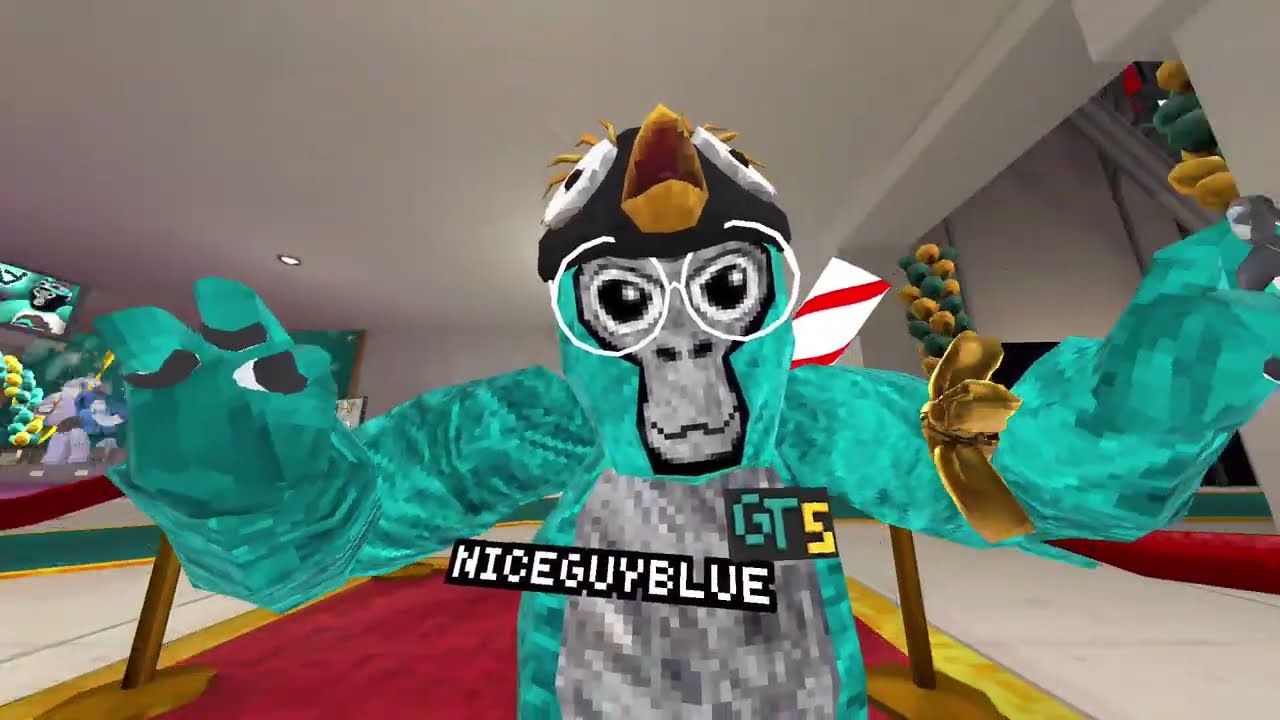 The new gorilla tag update 5th birthday! #gorillatag #games #vr 