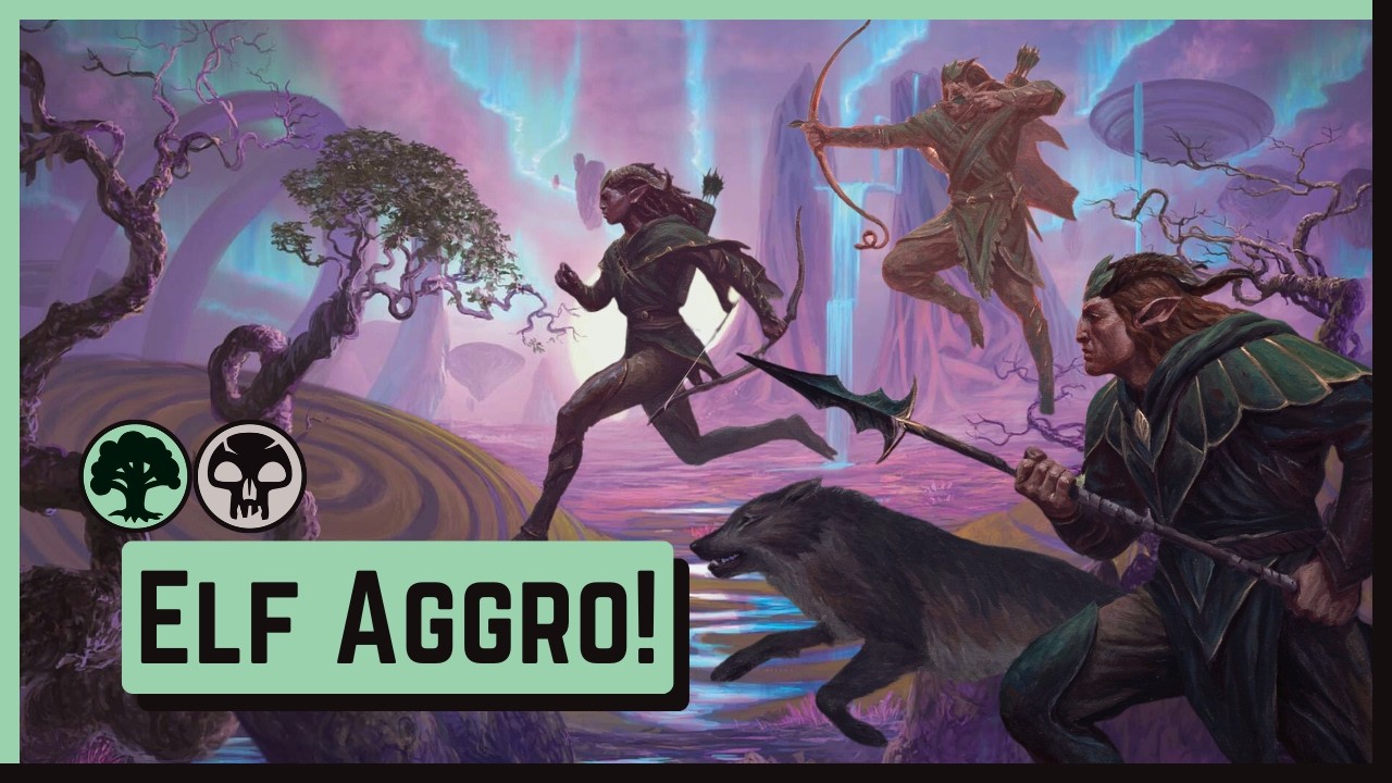 Golgari Elves doing the thing! | Lorwyn Eclipsed Standard! | MTG Arena