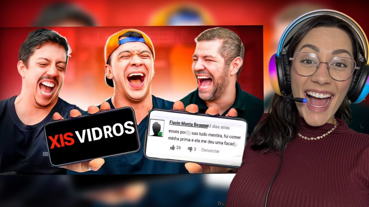 🔞 3 HUMORISTAS LENDO COMENTÁRIOS DE UM SITE AÍ 🔞 - React Canal Canalha