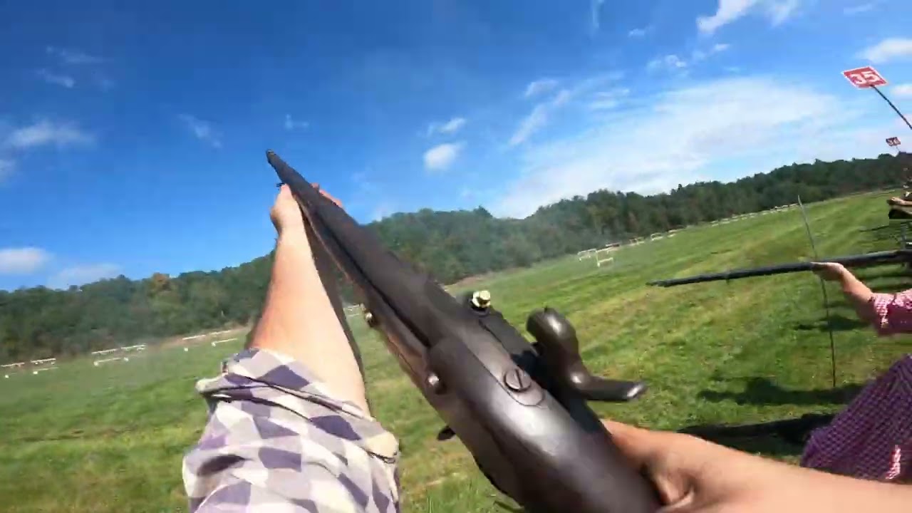 1842 smoothbore musket live fire 🔥