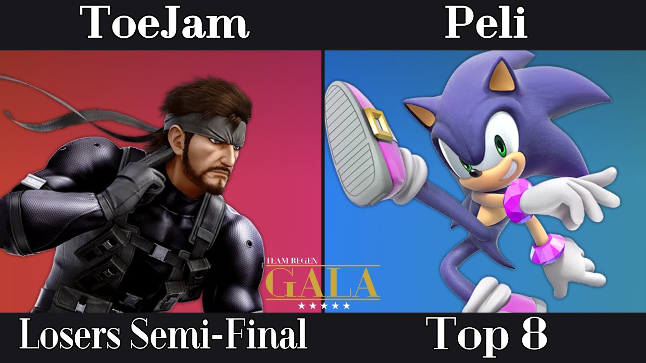 Gala: Losers Semis - Peli (Sonic) Vs ToeJam (Snake)