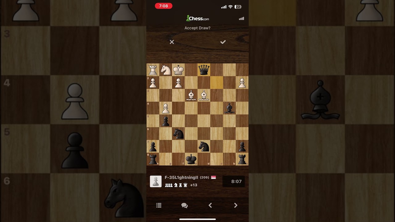 Day two of playing chess everyday till i het 600 elo