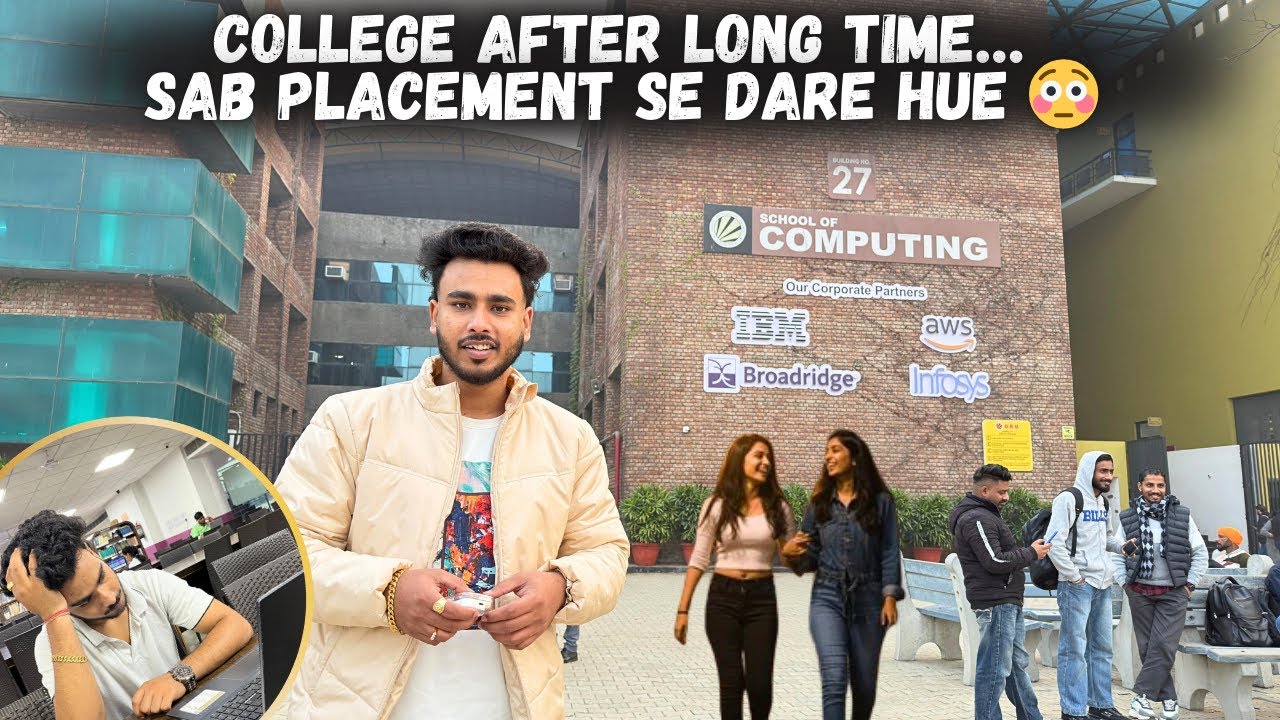 Why Final Semester Is the Most Stressful? 😥  | Btech CSE | LPU University