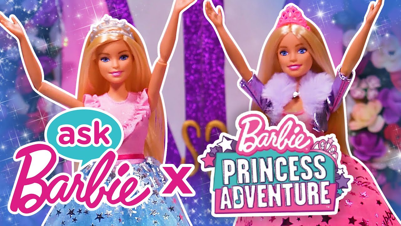 @Barbie | Ask Barbie About Her Favorite Songs from Barbie Princess Adventure! 👑 🎶