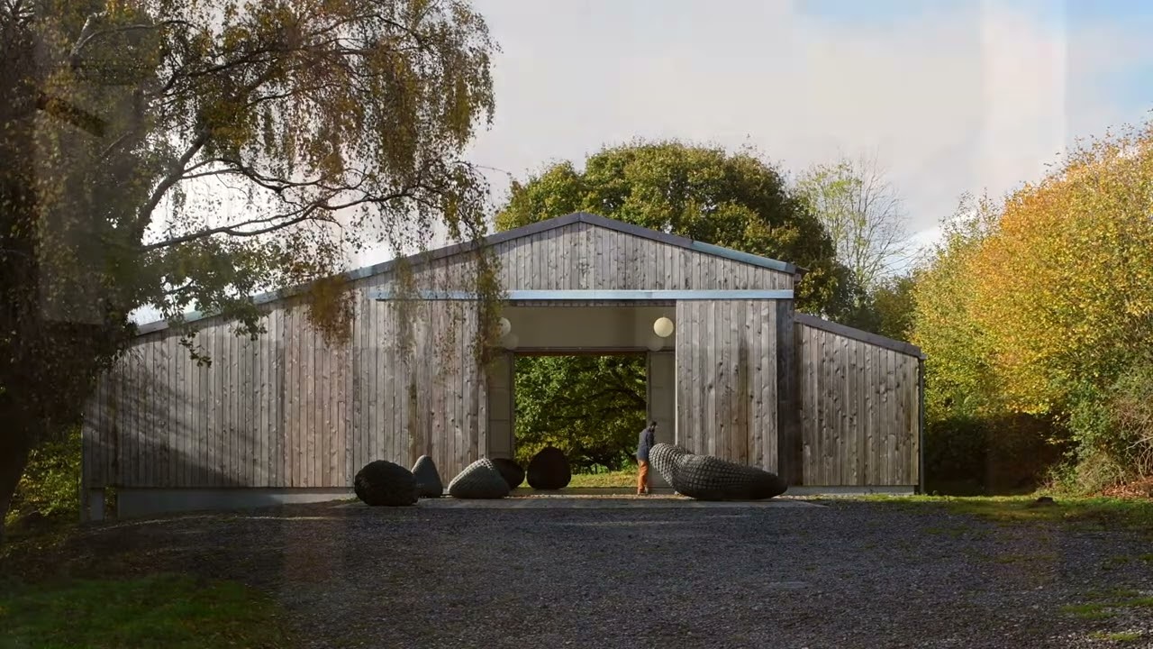 Art Barn by Thomas Randall-Page filmed by Jim Stephenson