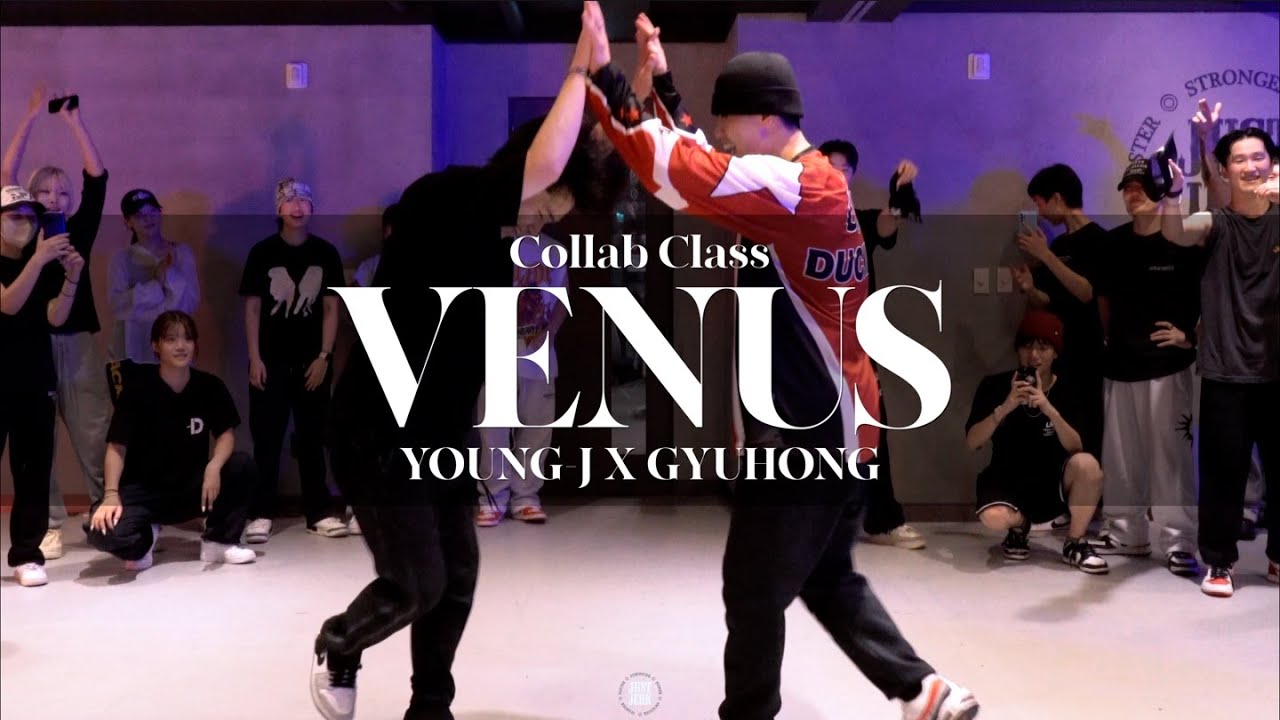 YOUNG-J X GYUHONG COLLAB CLASS | VENUS (연결) - OMEGA X | @Justjerkacademy ewha