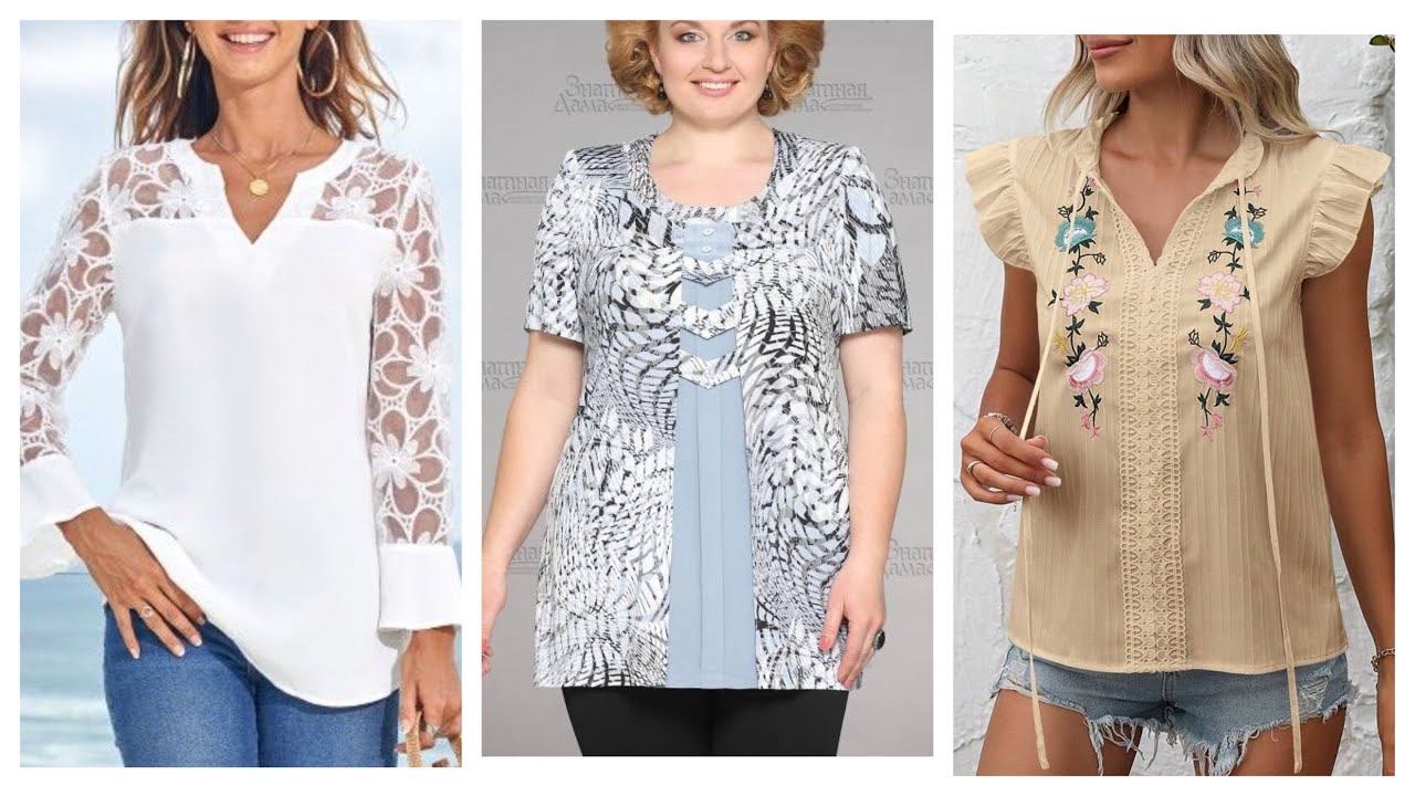 BLUSAS DE MODA PARA MUJERES 2025 #streetstyle