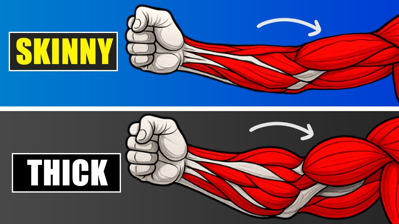 Всего 2 УПРАЖНЕНИЯ, чтобы получить невероятно большие ПРЕДПЛЕЧЬЯ!