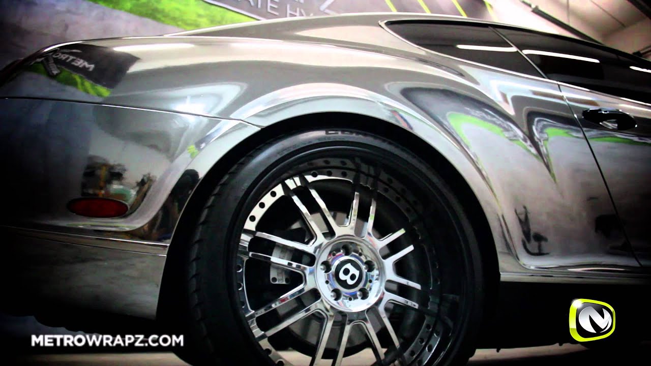 Metro Wrapz - Chrome Bentley Wrap
