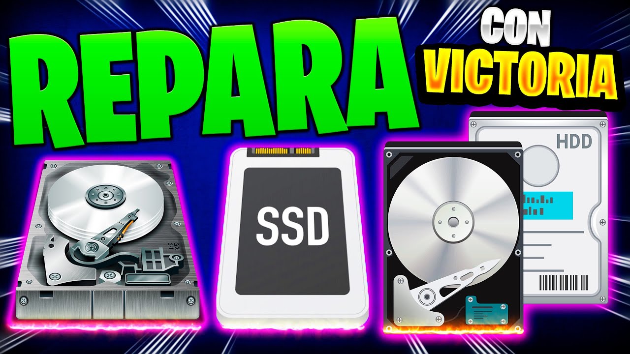 Como REPARAR Disco Duro dañado✅ Externo o Interno | Con Victoria HDD SSD 🚀 NUEVA VERSION 2026