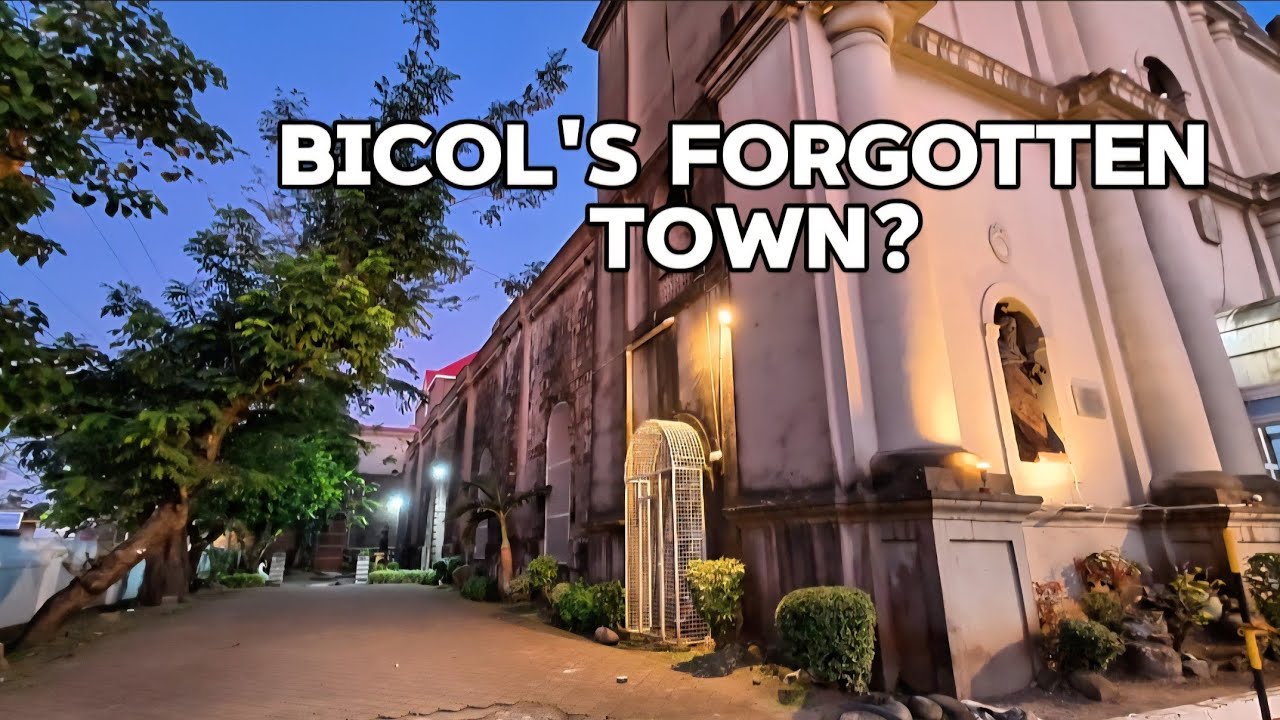 I Walked in the Oldest Town in Bicol | Calabanga 4K ASMR | Remote Philippines