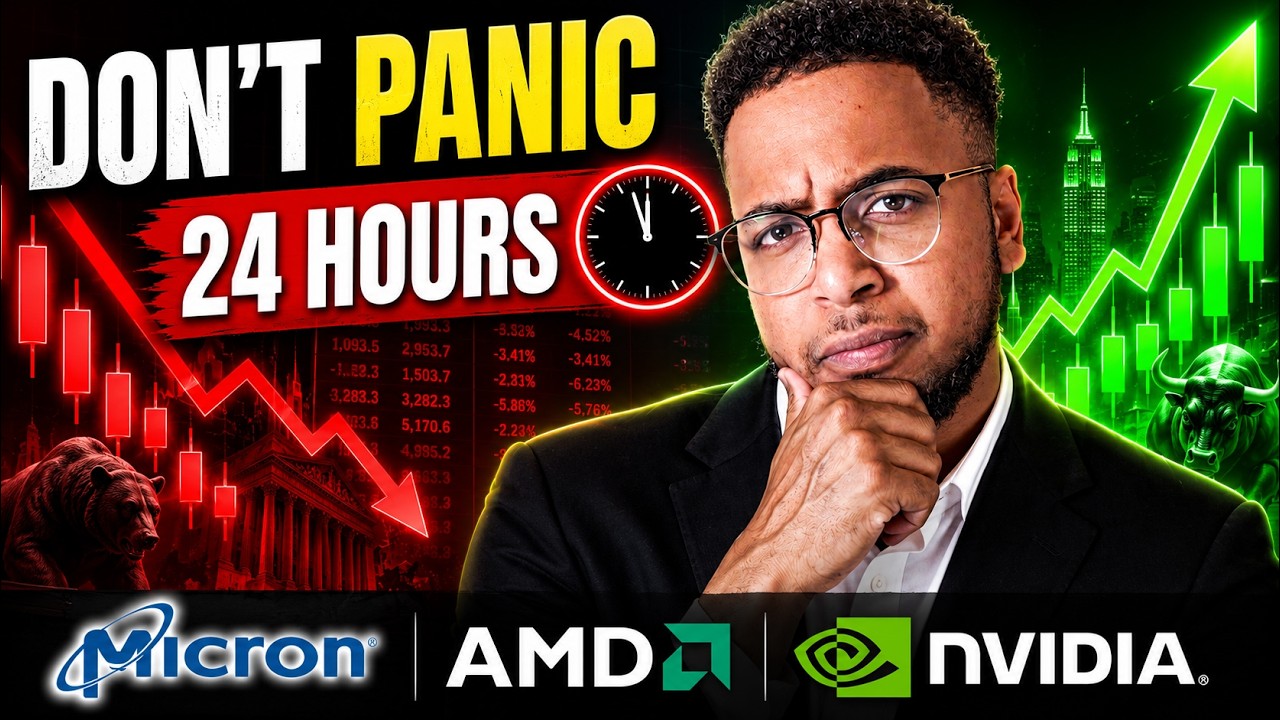 MICRON, AMD И NVIDIA ПРОДОЛЖАЮТ ПАДАТЬ! Вот что они от вас СКРЫВАЮТ
