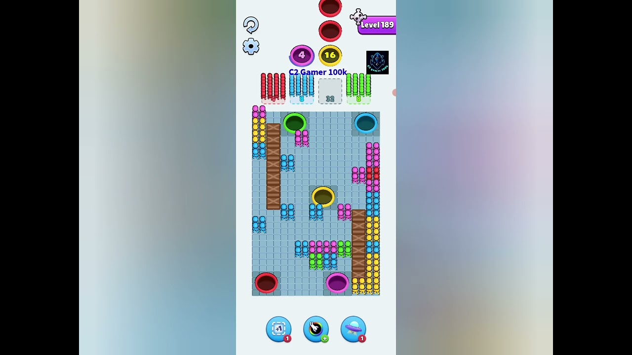 Hole people level 189 walkthrough solution