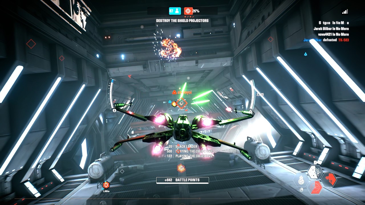 Игровой процесс Starfighter Assault — Фондор (Повстанцы) Star Wars Battlefront II