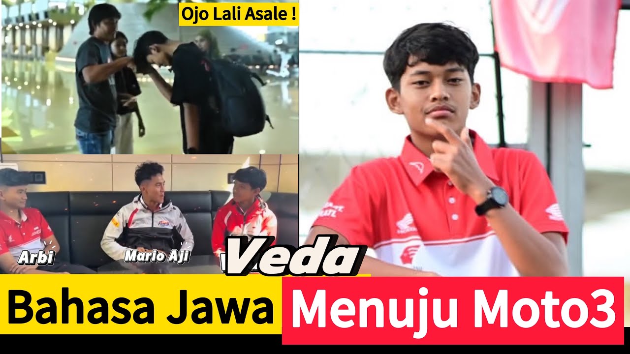 Perjalanan Awal Veda Ega Pratama Menuju Eropa & Moto3