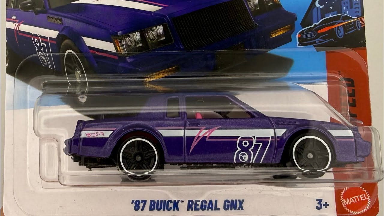 HOT WHEELS TREASURE HUNT 87 BUICK REGAL GNX 1/10 NIGHTSPEED VON 2026  