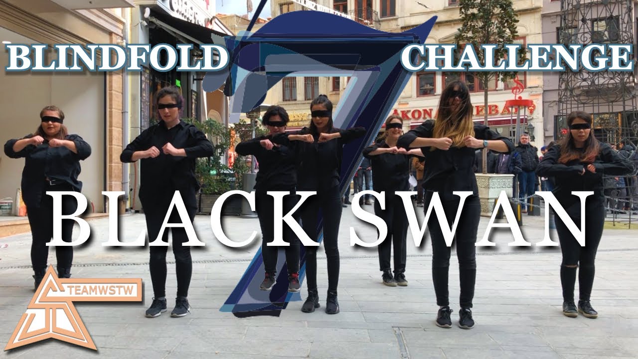 [KPOP IN PUBLIC TURKEY][BLINDFOLD CHALLENGE][ENG] BTS (방탄소년단) - Black Swan Dance Cover [TEAMWSTW]