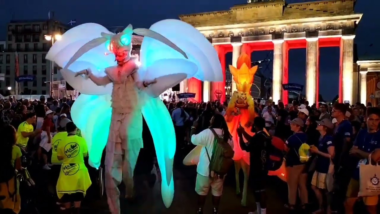 Abschlussfeier der #specialolympics in #berlin #2022