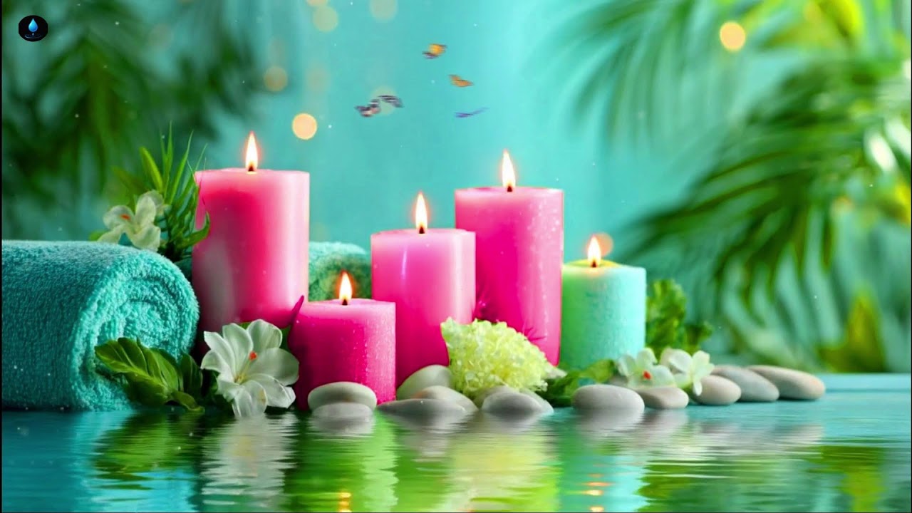 Relaxing Music + Bamboo Water Sounds 🌿 Deep Healing & Stress Relief, Anxiety | Calm Mind & Body