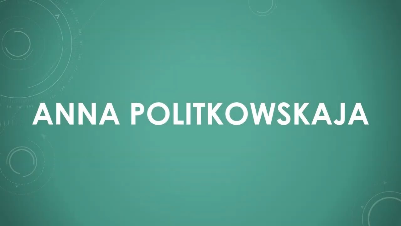 Anna Politkowskaja einfach und kurz erkl&auml;rt