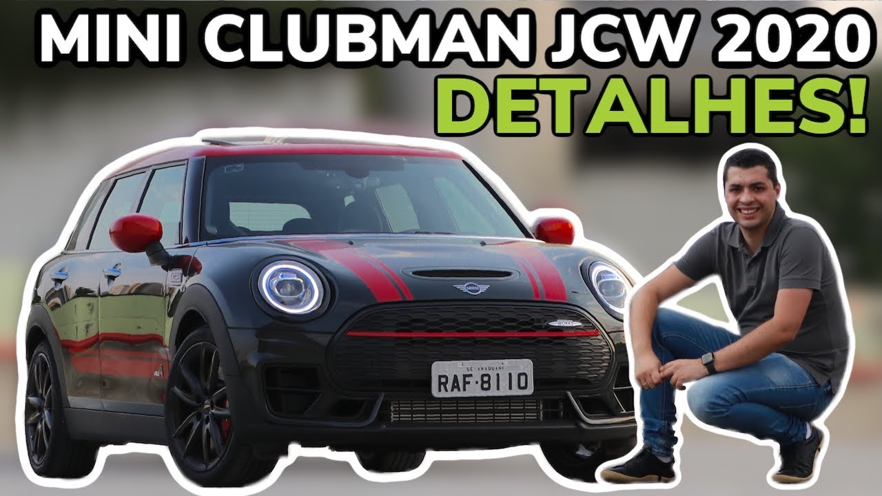 MINI CLUBMAN JCW 2020 EM DETALHES - Falando de Carro