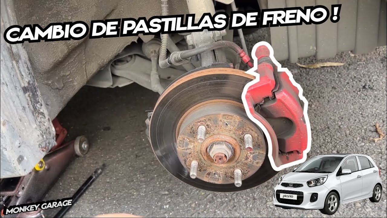 Cambio de pastillas de freno Kia Picanto Ion