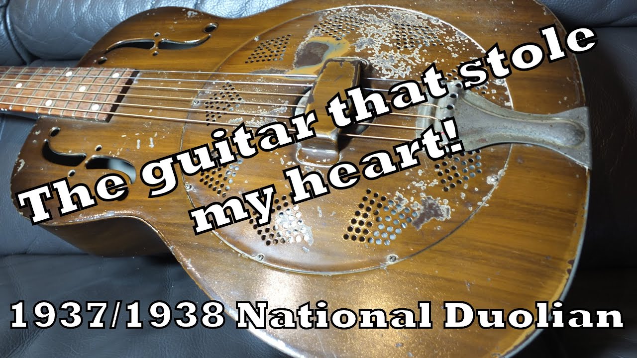 My 84 year old vintage guitar story! National Duolian 1937/38 Resonator