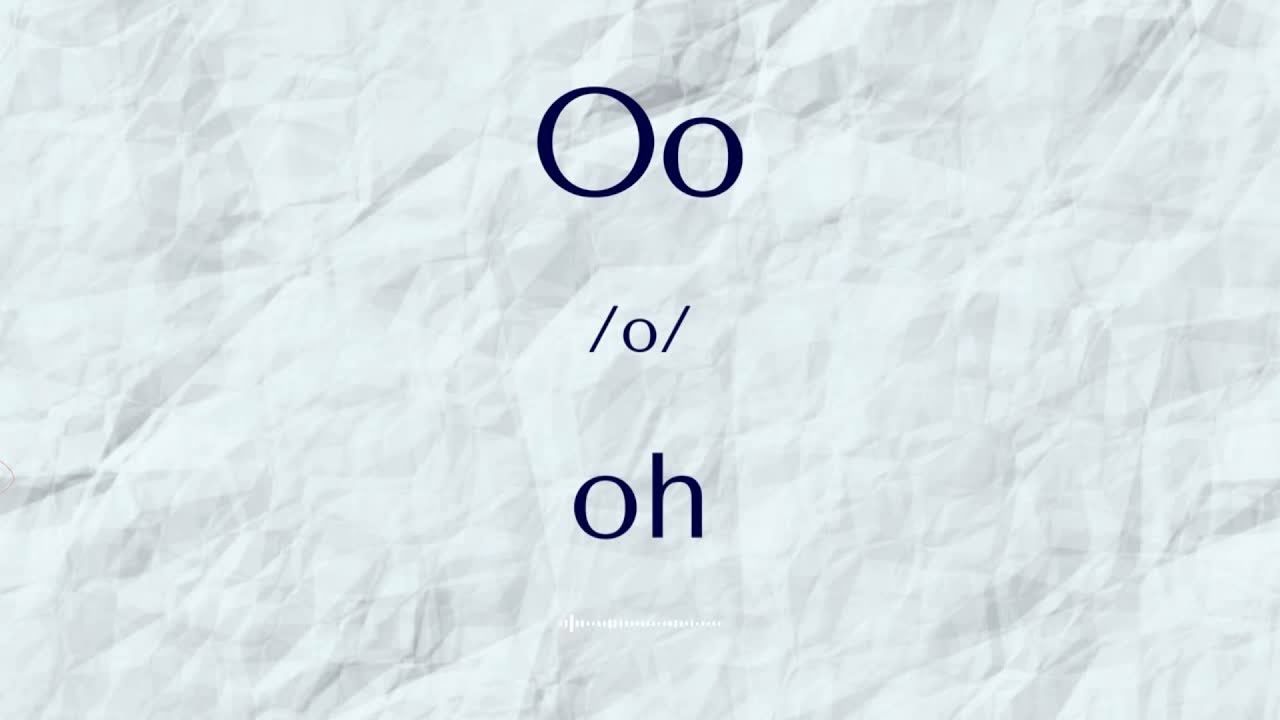 Le 'O' Français / The French 'O'