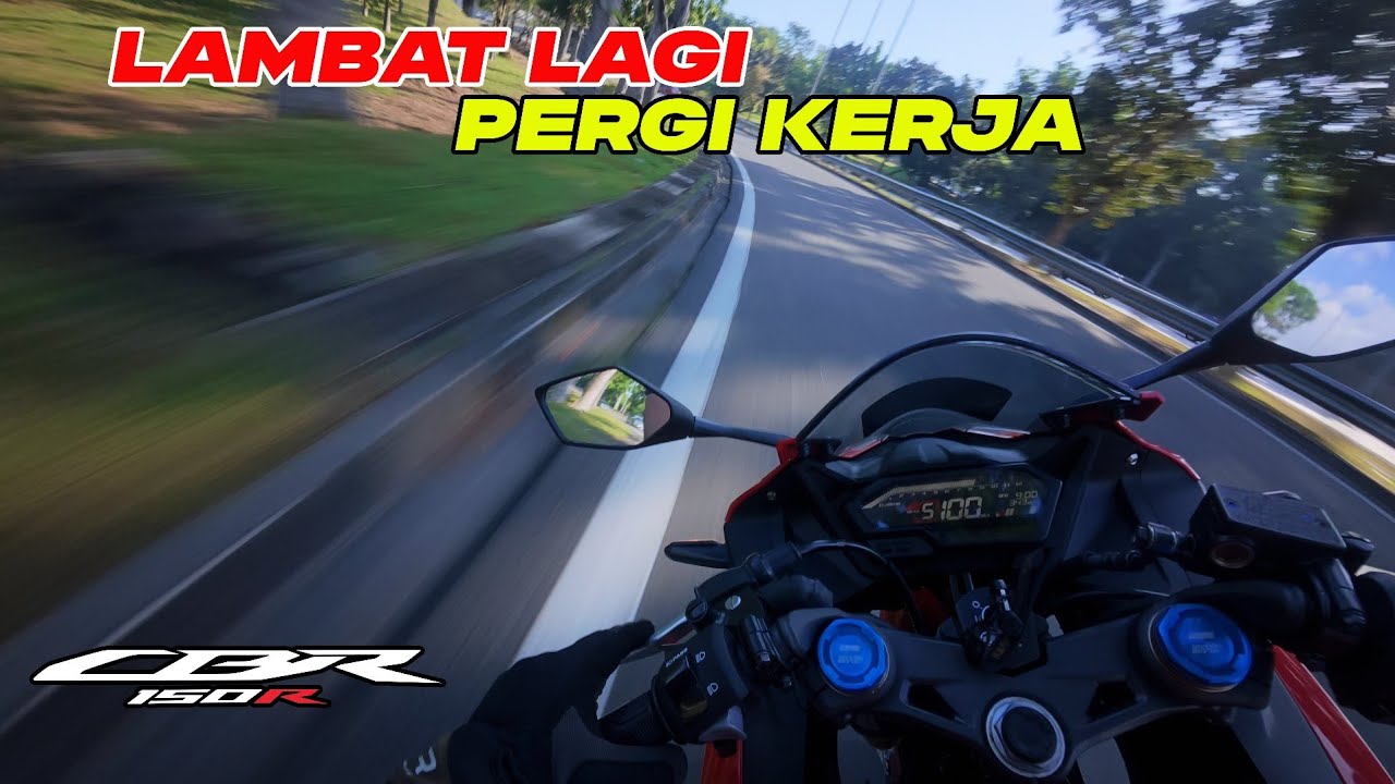 PERGI KERJA DENGAN HONDA CBR150R TRICO 2025