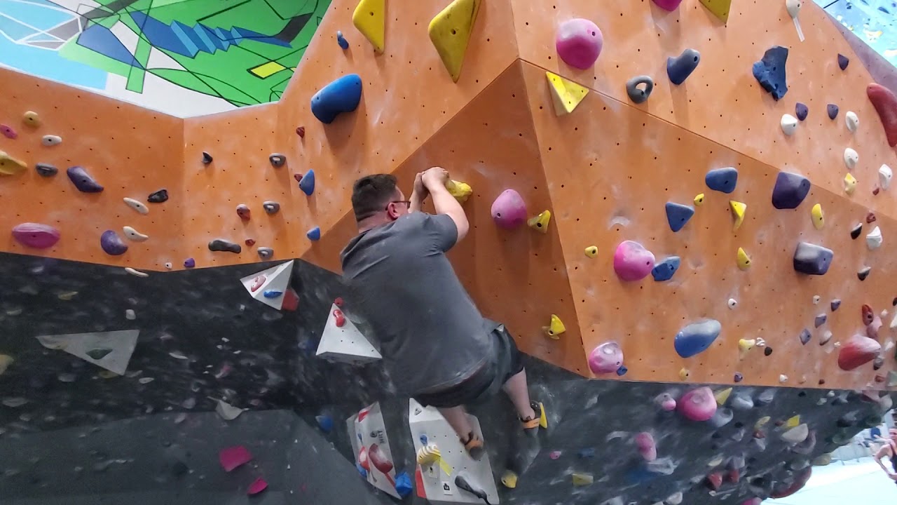 Evo Rock climbing Gym, Louisville Colorado. (V1)